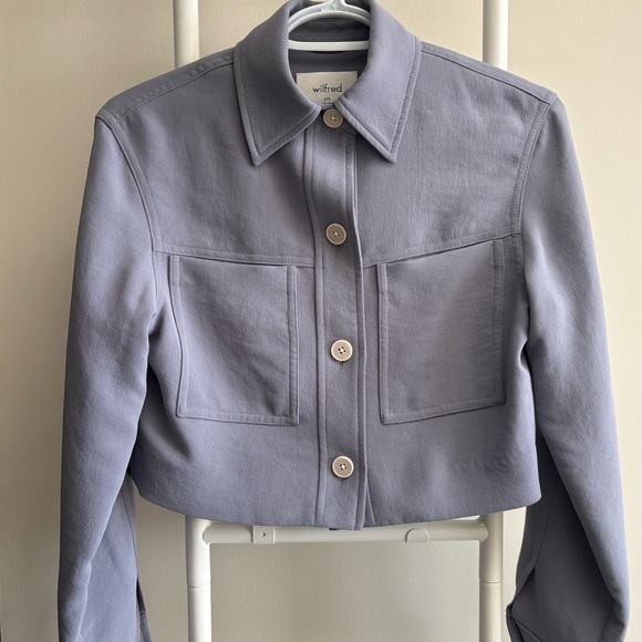 Aritzia Little Cropped Jacket- Crepette - Picture 4 of 5